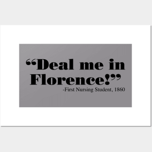 “Deal me in Florence!” Posters and Art